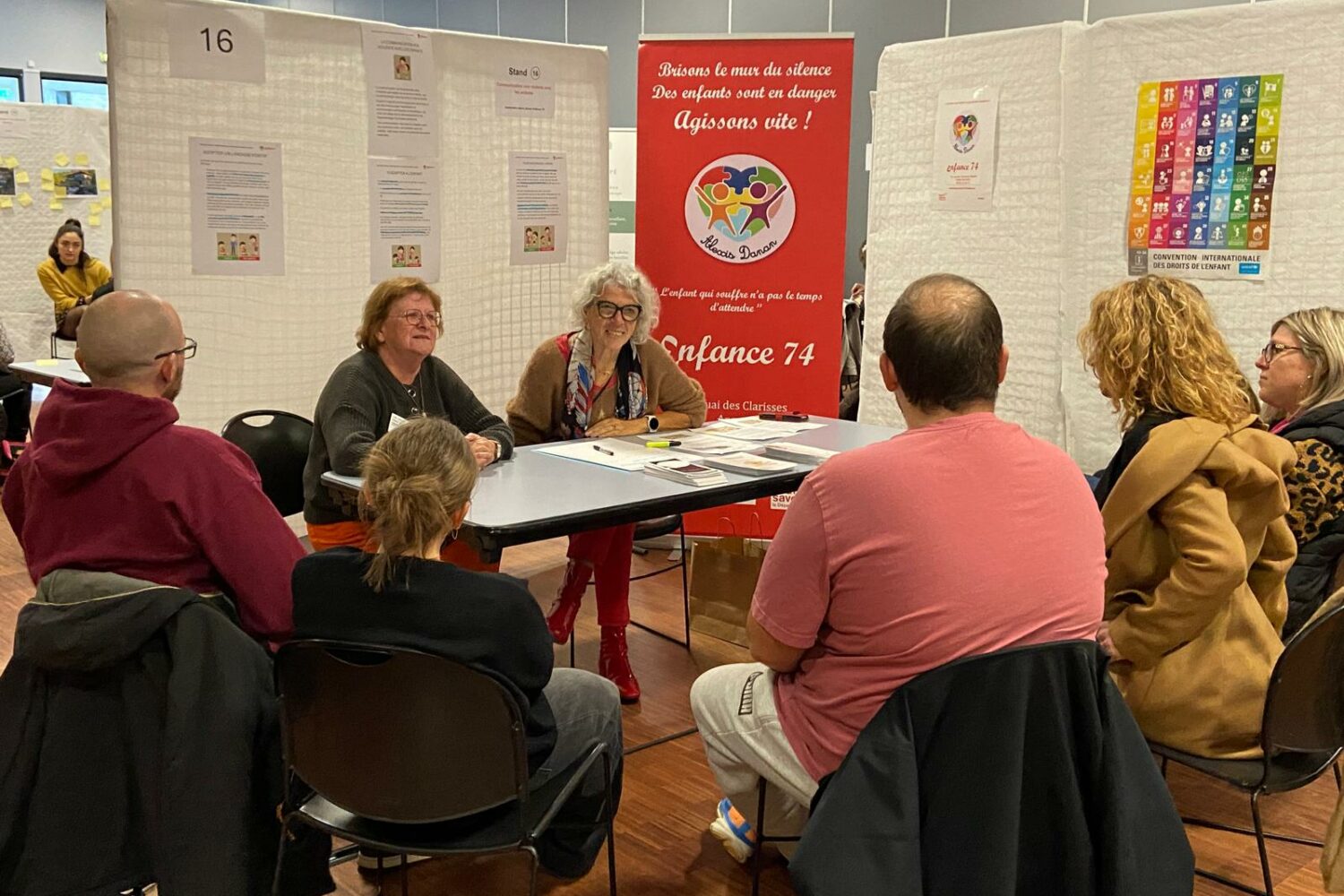 Enfance 74 a animé un atelier auprès des personnels périscolaires